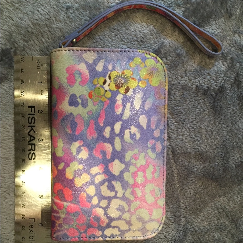 HOBO leather wristlet